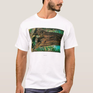 T-shirt Le grand verger d'arbre de Mariposa, Yosemite