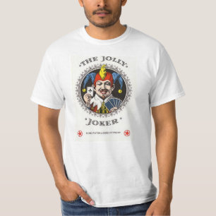 T-shirt Le graphique gai de carte de jeu de joker