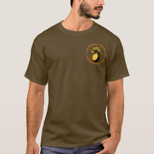 T-shirt Le grenadier garde l'avant et le dos
