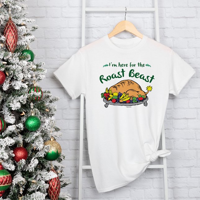 T-shirt Le Grinch | Je suis ici pour la citation de la bêt (Créateur téléchargé)