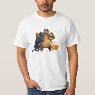 T-shirt Le groupe de livre de jungle a tiré 1