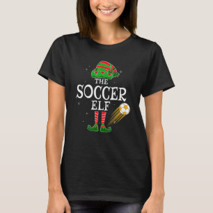T-shirt Le groupe Elf Soccer Matching Family Christmas