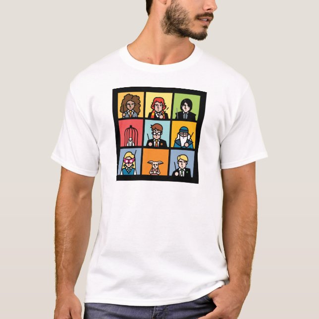 T-shirt Le groupe magique (Devant)