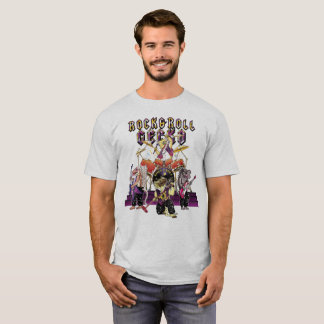 T-shirt Le groupe sur scène