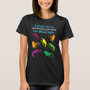 T-shirt Le Guerrier Du Diabète Et Les Sept Nains Du Faible