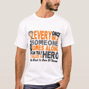 T-shirt Le HÉROS de leucémie VIENT LE LONG 1 papa