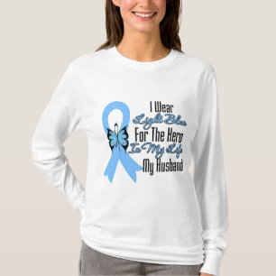 T-shirt Le héros du ruban du cancer de la prostate Mon ma