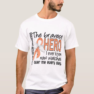 T-shirt Le héros le plus courageux j'ai jamais connu le