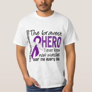 T-shirt Le héros le plus courageux j'ai jamais su la