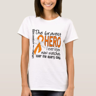 T-shirt Le héros le plus courageux j'ai jamais su la