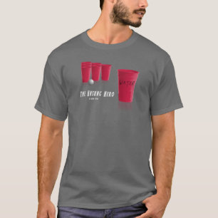 T-shirt Le héros méconnu de la puanteur de bière