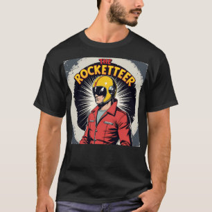 T-shirt Le Héros Rocketeer High-Flying Distressed