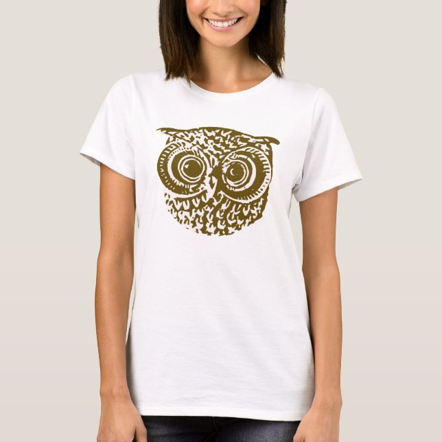 T-shirt Le hibou (Devant)