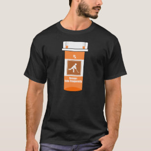 T-shirt Le hockey est ma drogue