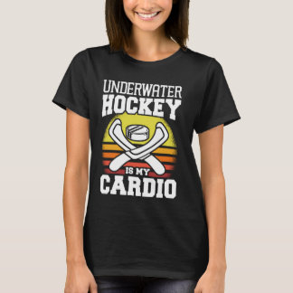 T-shirt Le Hockey Sous-Marin Est Ma Natation Cardio Freedi