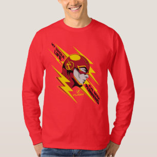 T-shirt Le instantané que ma vie entière j'avais couru