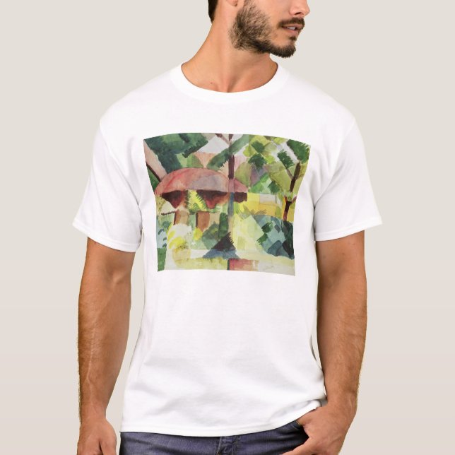 T-shirt Le jardin, 1914 (la semaine sur le papier) (Devant)