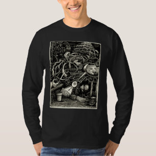 T-shirt Le jardin de la folie par Brian Benson