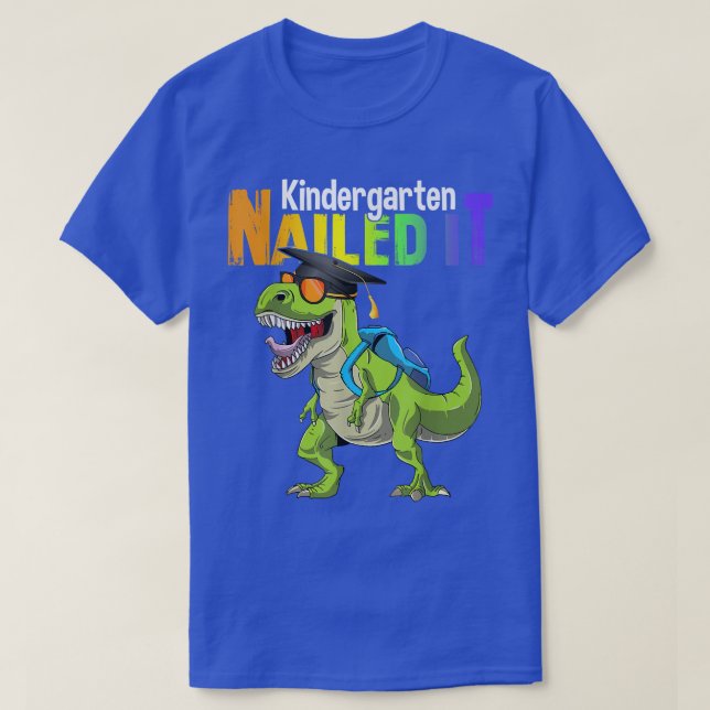 T-shirt Le Jardin D'Enfants L'A Cloué Classe De Graduation (Design devant)