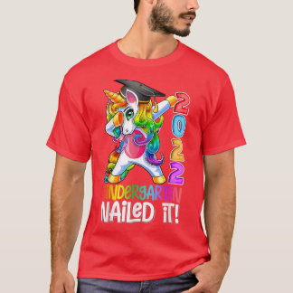 T-shirt Le jardin d'enfants l'a cloué Graduation Dabbing U