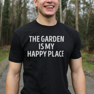 T-shirt Le Jardin est mon endroit heureux