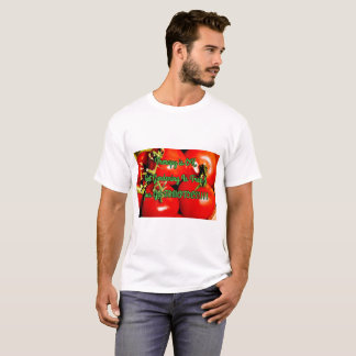T-shirt Le jardinage est libre et vous obtenez des tomates