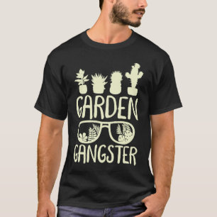 T-shirt le jardinage est ma thérapie gangster de jardin pl