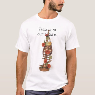 T-shirt Le jazz est en notre nature avec Rumi