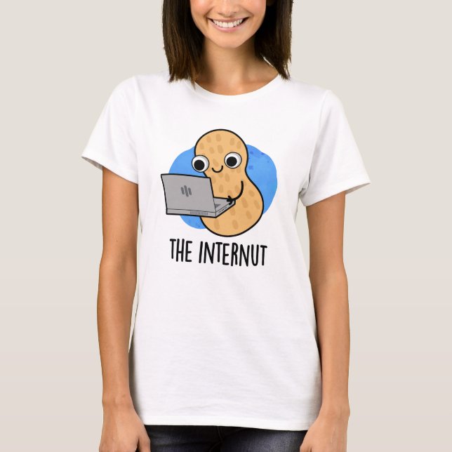 T-shirt Le jeu d'arachide Internet amusant Internut (Devant)