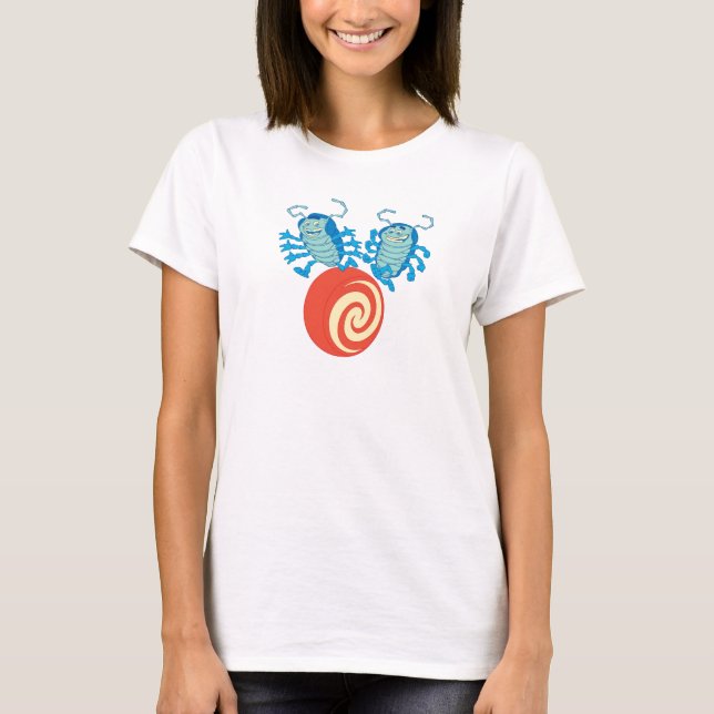 T-shirt Le jeu Disney's Tuck And Roll de A Bug's Life (Devant)