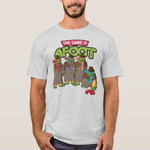T-shirt Le jeu est lancé : les Tortues Ninja détectives