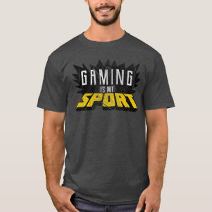 T-shirt Le jeu est mon sport Cadeau de développeur de jeu