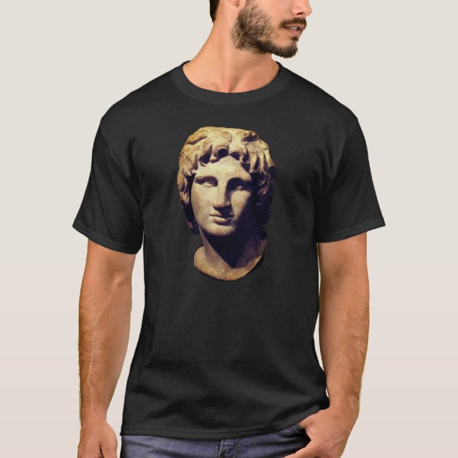 T-shirt Le jeune Alexandre le Grand - Contre-battu (Devant)