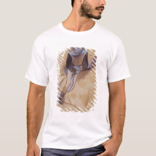 T-shirt Le jockey d'Edgar Degas a fléchi la position en