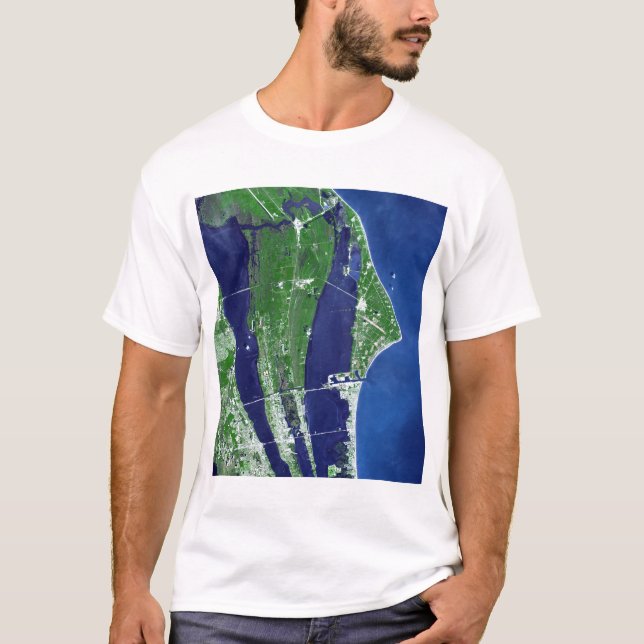 T-shirt Le John F Kennedy Space Center (Devant)