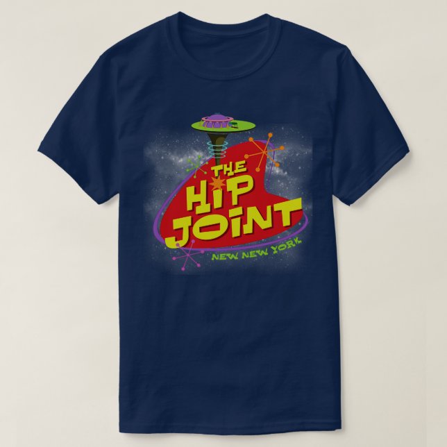 T-shirt Le joint de hanche (Design devant)
