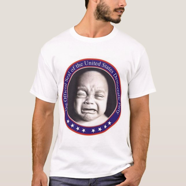 T-shirt Le joint de Parti démocrate (Devant)