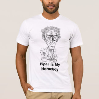 T-shirt Le joueur de pipeau est mon Homeboy