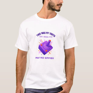 T-shirt Le joueur nostalgique regrette sa jeunesse