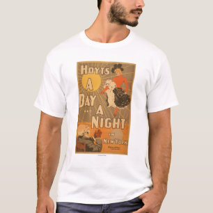 T-shirt Le jour d'A de Hoyt et une nuit à New York City