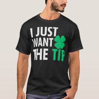 T-shirt Le Jour de la Saint Patrick Du Bartender Shirt Drô