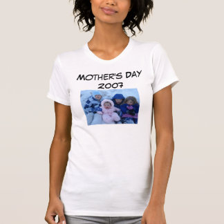 T-shirt Le jour de mère 2007