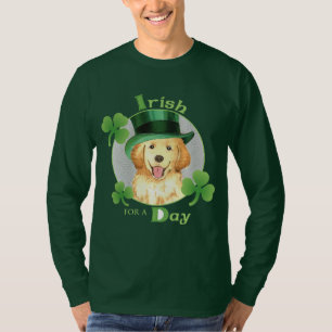 T-shirt Le jour de St Patrick d'or
