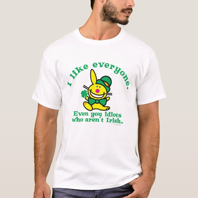 T-shirt Le jour | de St Patrick j'aime chacun (Devant)