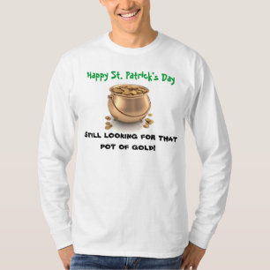 T-shirt Le JOUR de ST PATRICK, POT de chemise d'OR