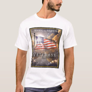 T-shirt Le jour de vétéran - se rappeler nos vétérans