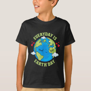 T-shirt Le Jour des terres Célèbre Chaque Jour L'Environne