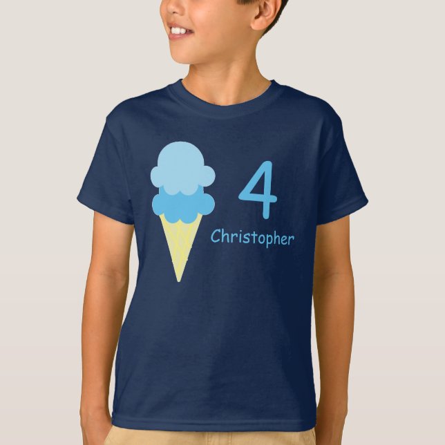 T-shirt Le Jour du Birthday (Devant)