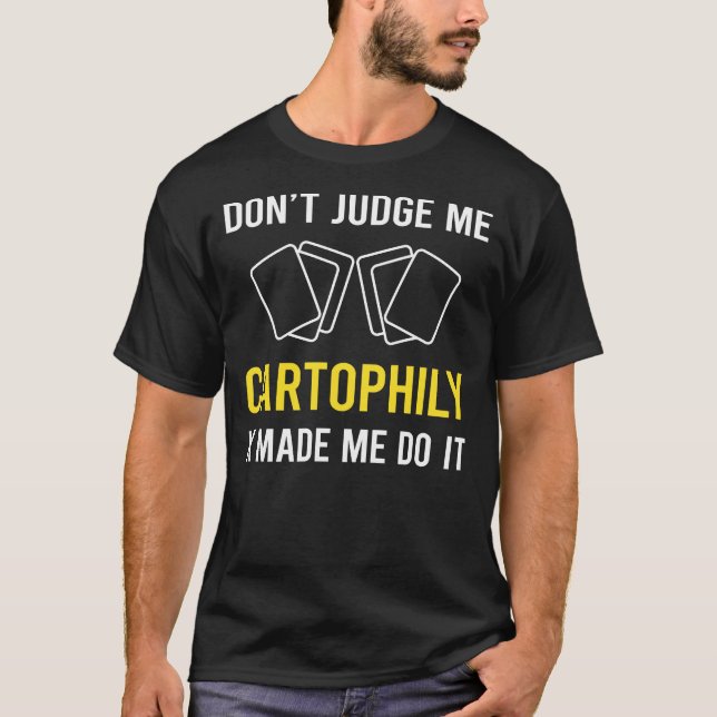 T-shirt Le Juge Cartophily Cartophilist (Devant)