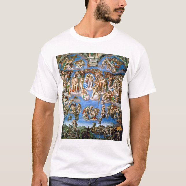T-shirt Le jugement Dernier, Michel-Ange, 1536-1541 (Devant)